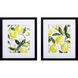Lemony Branch Green and Yellow Framed Art, Propac