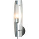 Passage 1 Light 5.3 inch Black Sconce Wall Light