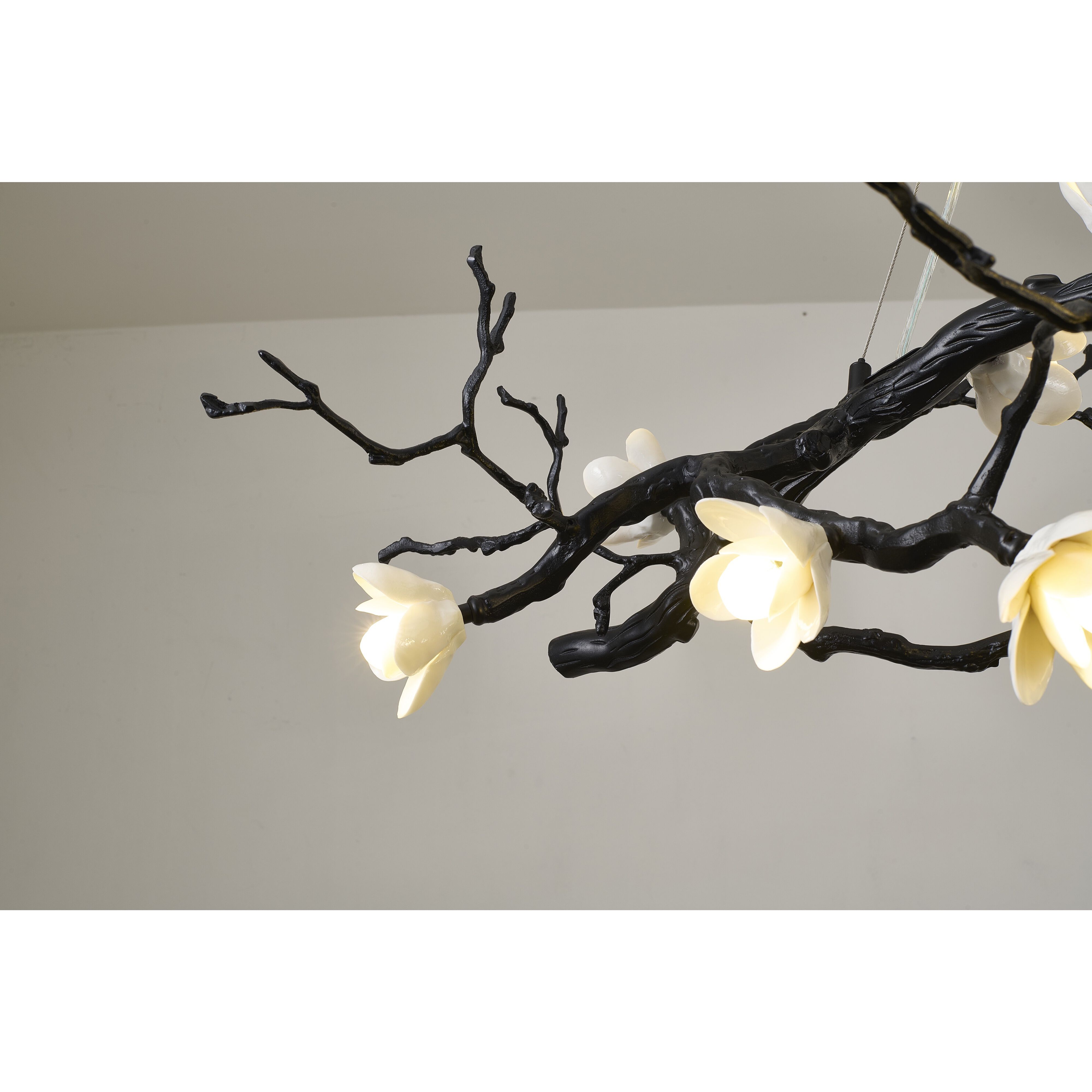 CC Series 15 Light 32.5 inch Black Chandelier Ceiling Light