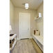 Arlo 1 Light 5.25 inch Matte White and Rubbed Brass Flush Mount Ceiling Light
