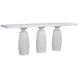 Evelyn 80 X 20 inch White Wash Console