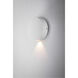 Alumilux Glint LED 5 inch Satin Aluminum Outdoor Wall Sconce