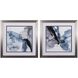 Abstract Collection Blue Framed Art