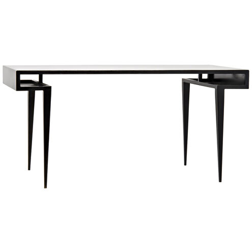 Stiletto 62 X 32 inch Matte Black Desk