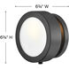 Mercer 1 Light 6.75 inch Black ADA Indoor Wall Sconce Wall Light