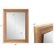 Danton 40 X 30 inch Brown Vanity Mirror