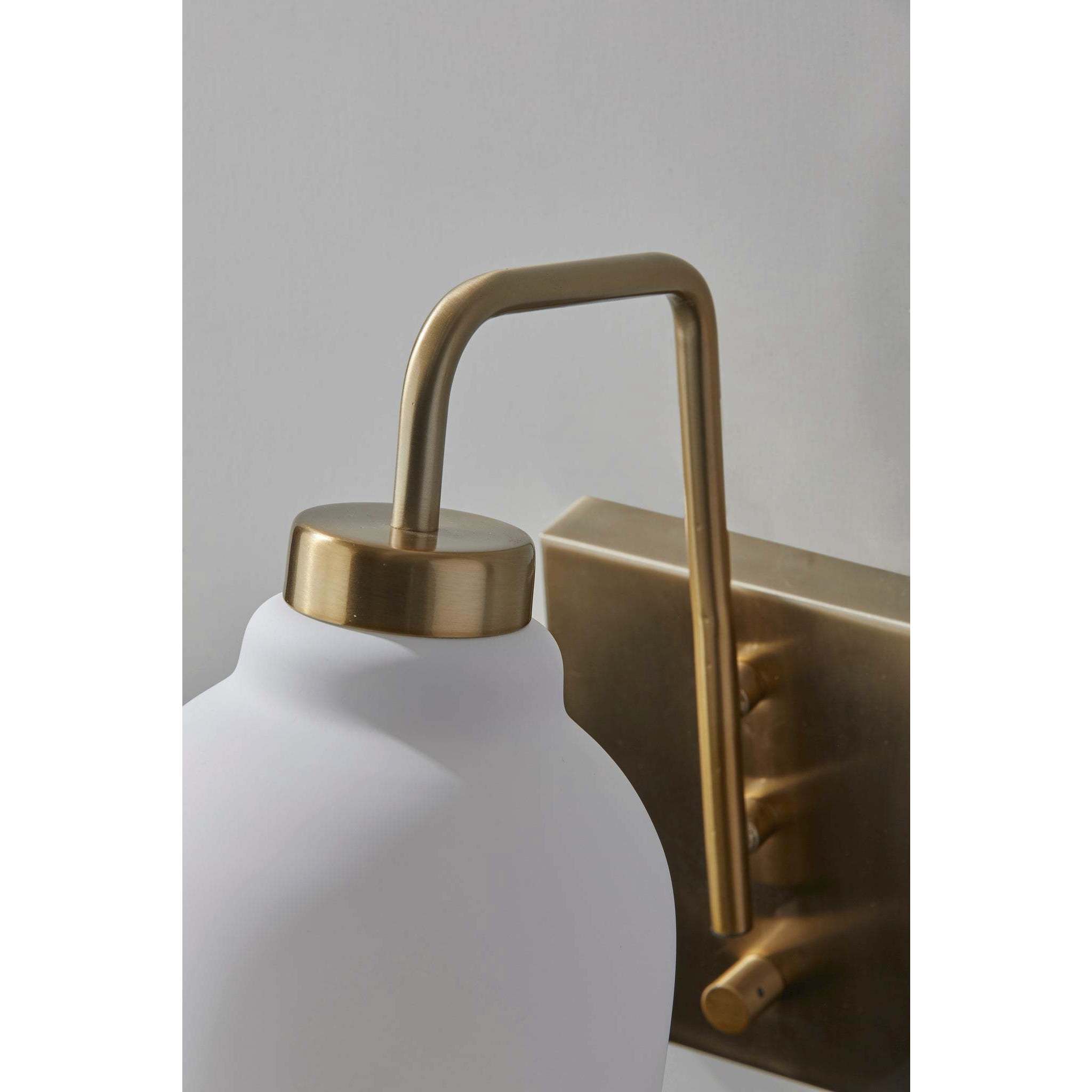 Clara 1 Light 5 inch Antique Brass Wall Lamp Wall Light