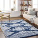 Urban Shag 123 X 94 inch Navy Rug, Rectangle