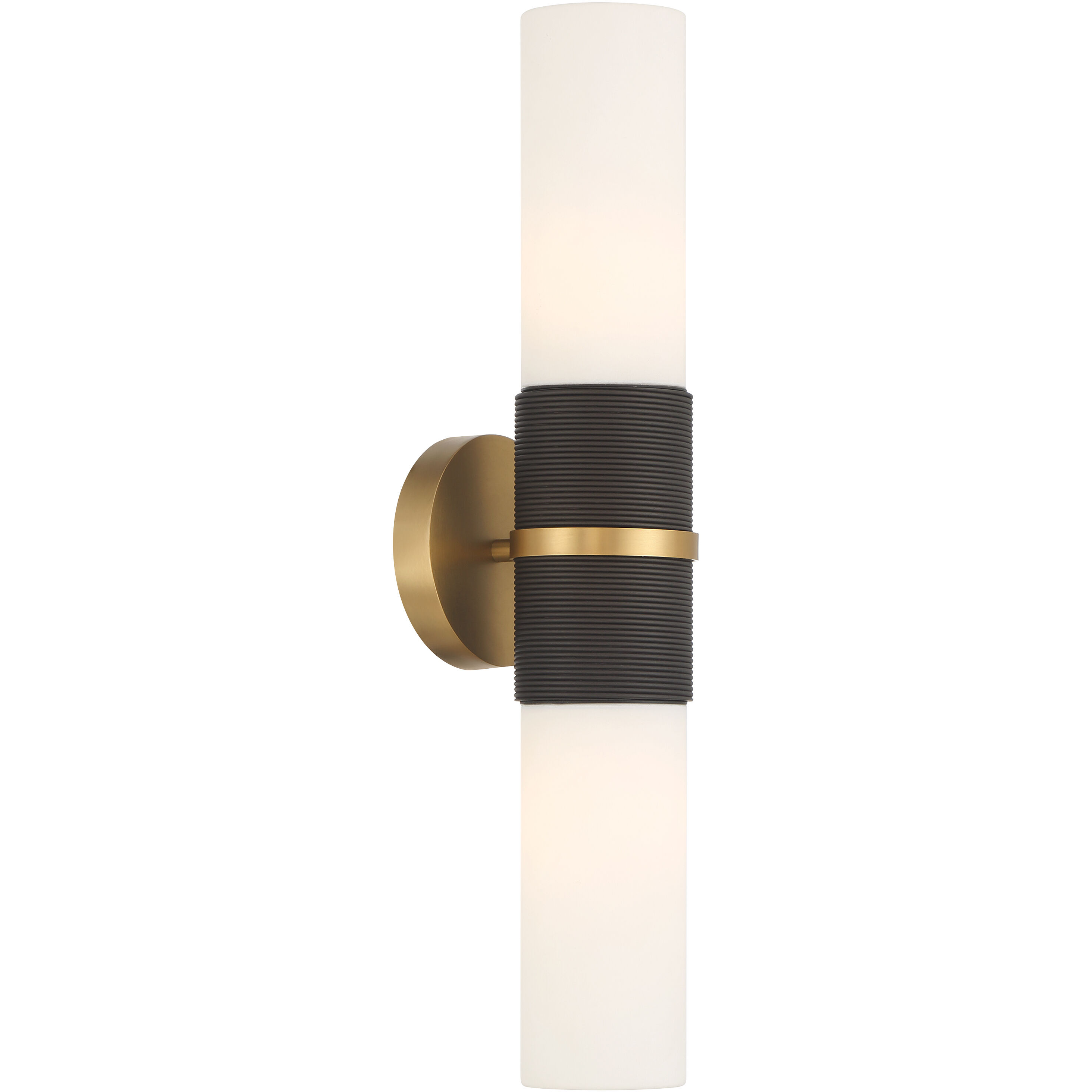 Linthor 2 Light 5 inch Legacy Brass and Dark Bronze Wall Sconce Wall Light