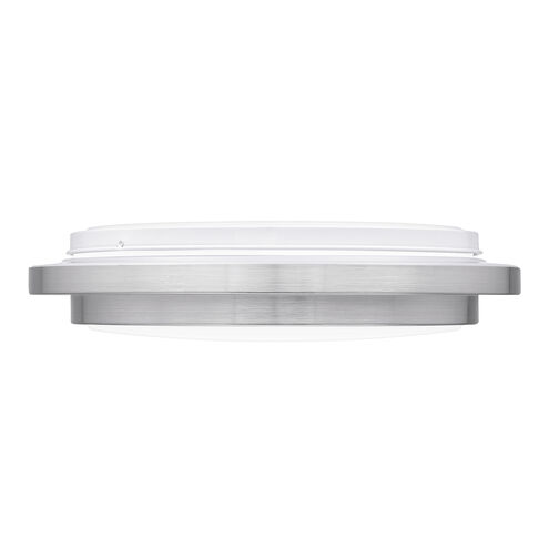 Irving 14 inch Brushed Aluminum Semi-Flush Mount Ceiling Light
