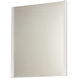 Luminance 42 X 36 inch Polished Chrome LED Wall Mirror