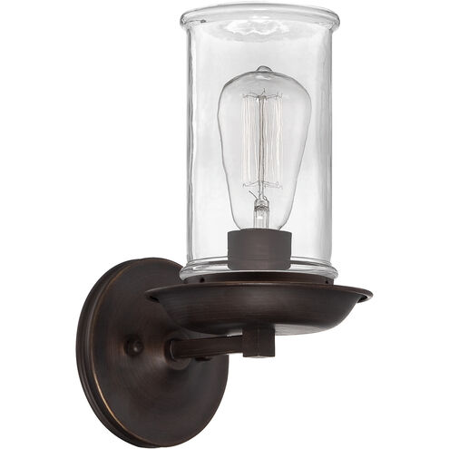 Thornton 1 Light 6 inch Aged Bronze Brushed Wall Sconce Wall Light