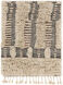 Sahara 72 X 48 inch Dark Brown Rug in 4 X 6, Rectangle