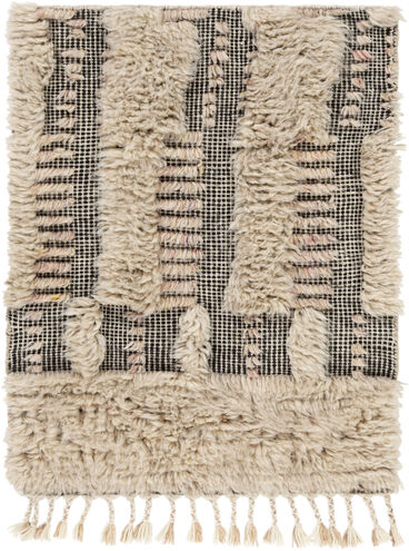Sahara 72 X 48 inch Dark Brown Rug in 4 X 6, Rectangle