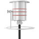 WAC Submersible Indicator Light 12 4.2 watt Stainless Steel Path Indicator Light in 2in, Colorscaping