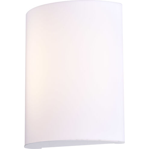 Crispo LED 9 inch White ADA Wall Sconce Wall Light