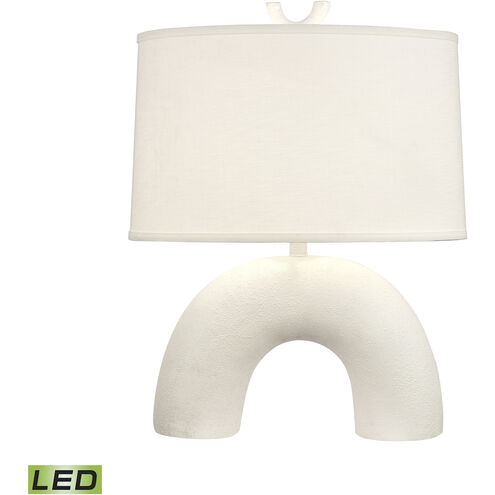 Flection 25 inch 9.00 watt Dry White Table Lamp Portable Light