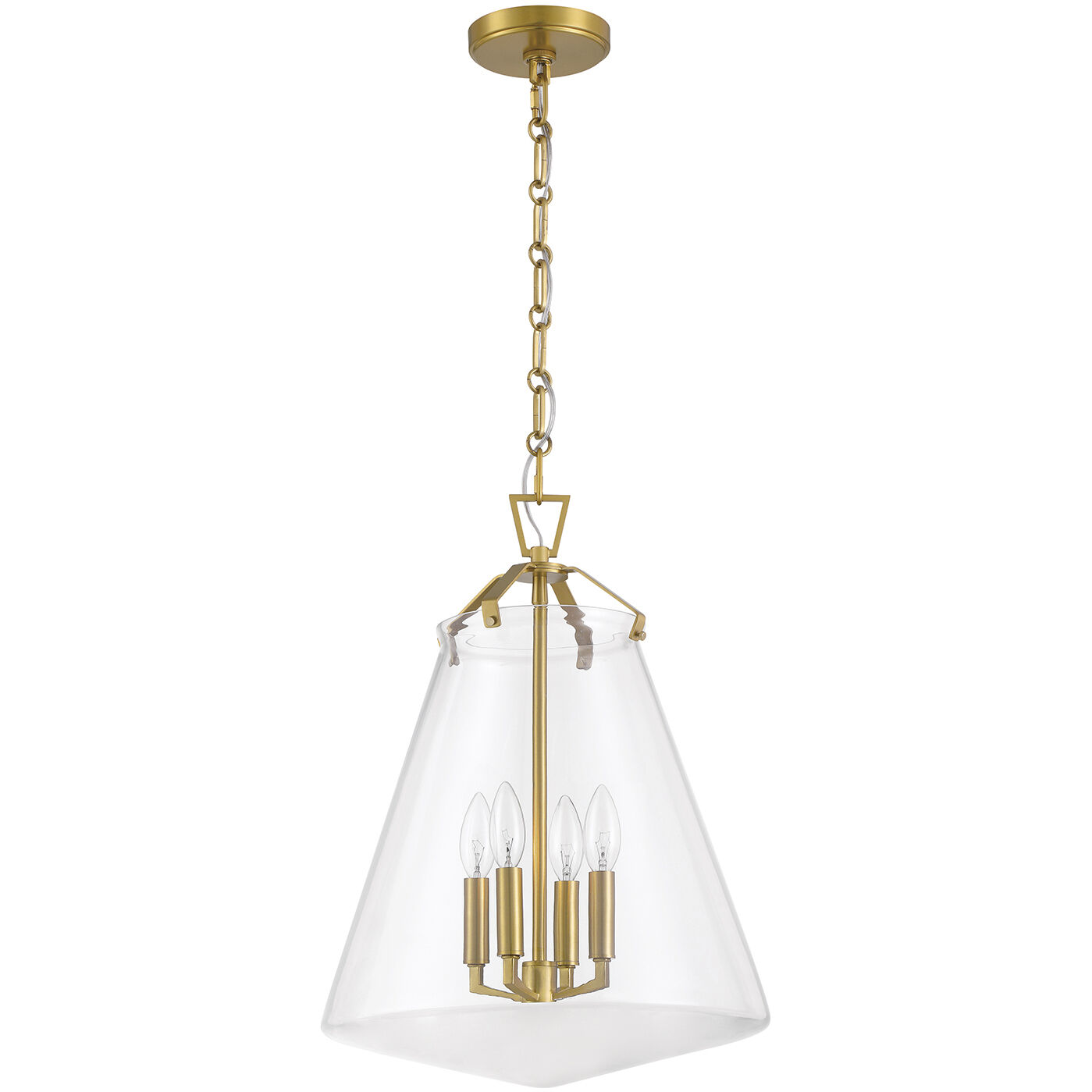 Voss Pendant Ceiling Light in Luxe Gold