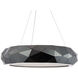 Beyond Mosaic LED 31 inch Black Stainless Steel Pendant Ceiling Light, Beyond