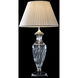 Mariner Luxury 40.16 inch 9 watt Polished Silver Table Lamp Portable Light