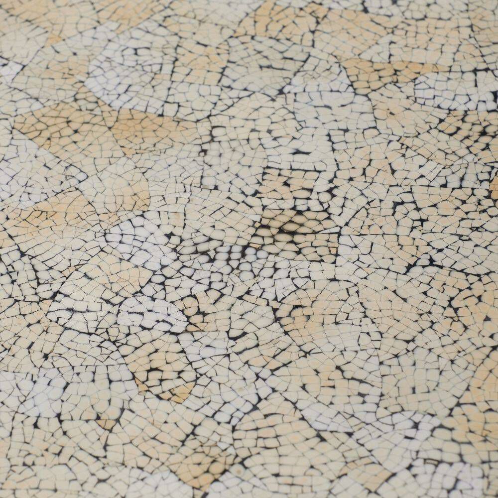 Forney 38 X 19 inch Satin Walnut and Natural Eggshell Coffee Table