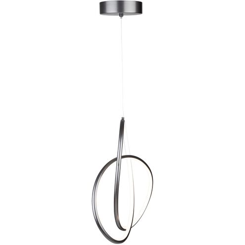Orion LED 18.1 inch Grey Down Pendant Ceiling Light