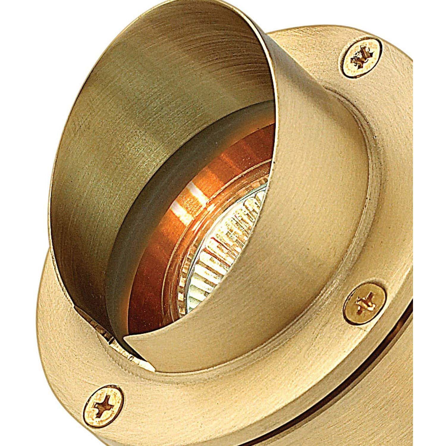 Submersible 12v 8.00 watt Brass Landscape Pond Light, Coastal