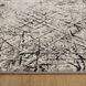 Sesia 94 X 32 inch Black/Grey Rug in 2 x 8