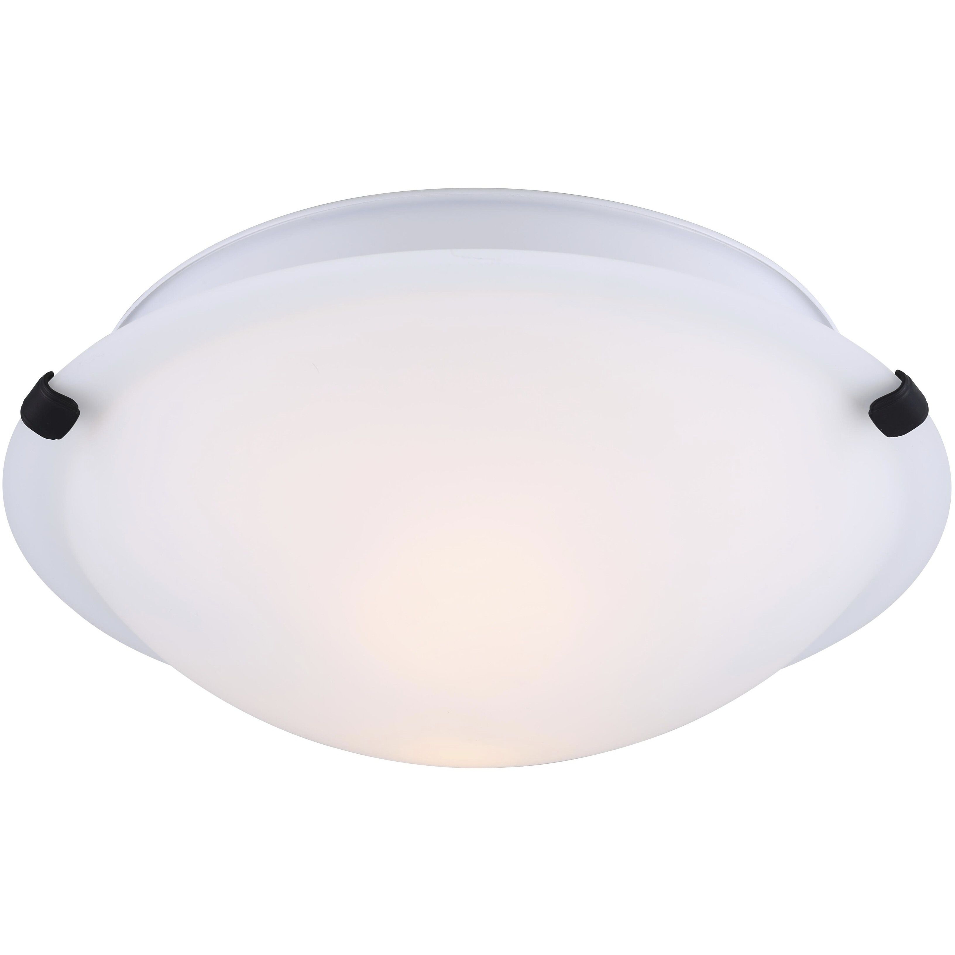 Canarm 12 inch Black Flush Mount Ceiling Light