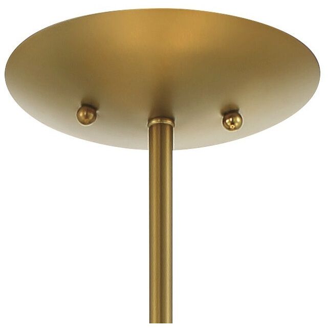 BAX 5 Light 32 inch Sand Coal and Soft Brass Pendant Ceiling Light