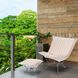 Dune Terra Outdoor Puff Scroll Chair