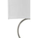 LED Shaded Sconce LED 14 inch Brushed Nickel ADA Wall Sconce Wall Light, Progress LED
