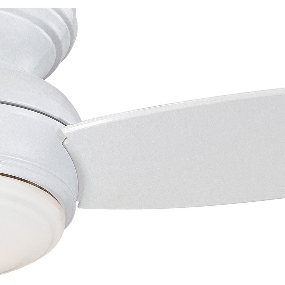 Traditional Concept 44 inch White Outdoor Ceiling Fan