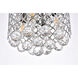 Tully 4 Light 10 inch Chrome Pendant Ceiling Light