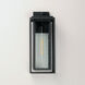 Cabana 1 Light 18 inch Black Outdoor Wall Mount