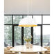 Vega Pendant Ceiling Light in Matte White
