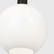 Drew & Jonathan Colewood 1 Light 12.5 inch Midnight Black Pendant Ceiling Light, Small