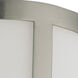 Odeon 1 Light 6 inch Brushed Nickel Wall Sconce Wall Light