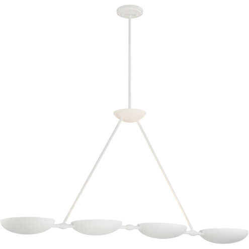 Undertas 4 Light 48 inch Piastra Plaster Island Light Ceiling Light