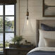 Hatteras LED 11.75 inch Natural Rope with Deep Patina Bronze Pendant Ceiling Light