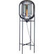 Canada 56 inch 60.00 watt Matte Black Floor Lamp Portable Light