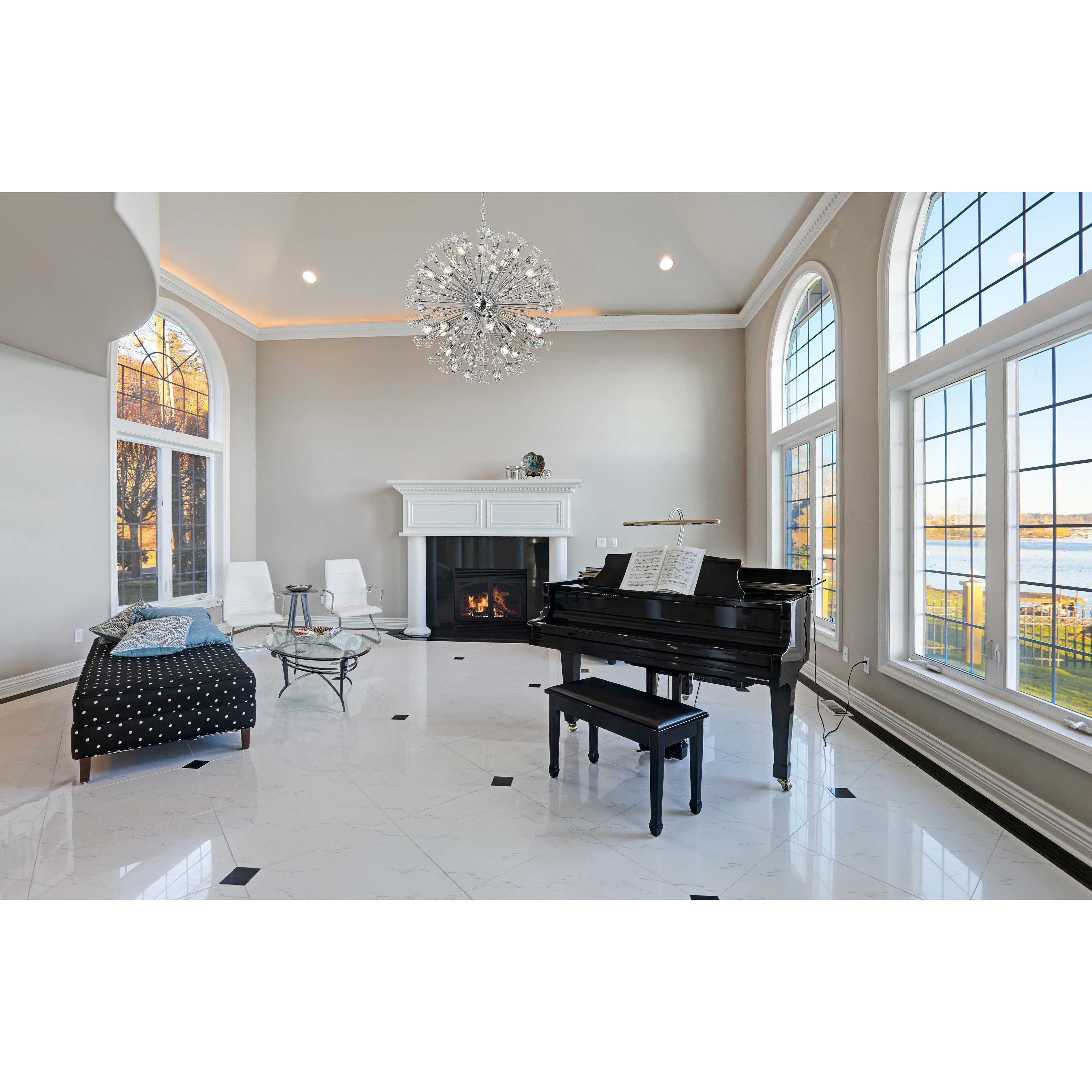 Vera 24 Light 38 inch Chrome Pendant Ceiling Light