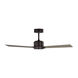Rozzen 44 inch Aged Pewter with Light Grey Weathered Oak Blades Indoor/Outdoor Ceiling Fan