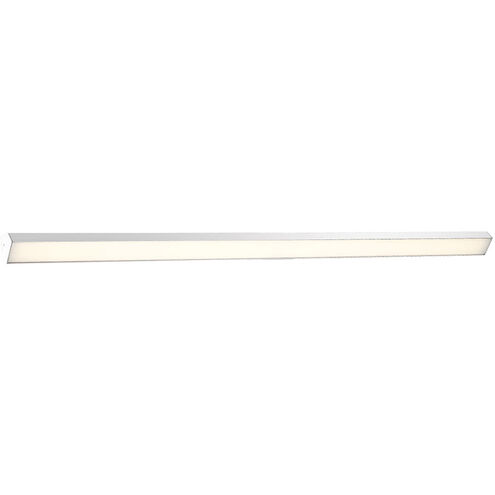 Revel LED 74 inch Brushed Aluminum Bath Vanity & Wall Light, dweLED