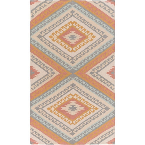 Wanderer 120 X 96 inch Green and Gray Area Rug, Wool
