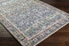 Erin 35 X 24 inch Deep Teal Rug in 2 x 3, Rectangle