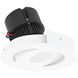 Pearl Bright White LED Round Adjustable Gimbal Retrofit in 3500K, 4" Retrofit