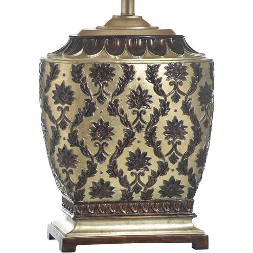 Signature 3 inch 100 watt Antique Platinum and Barbados Table Lamp Portable Light
