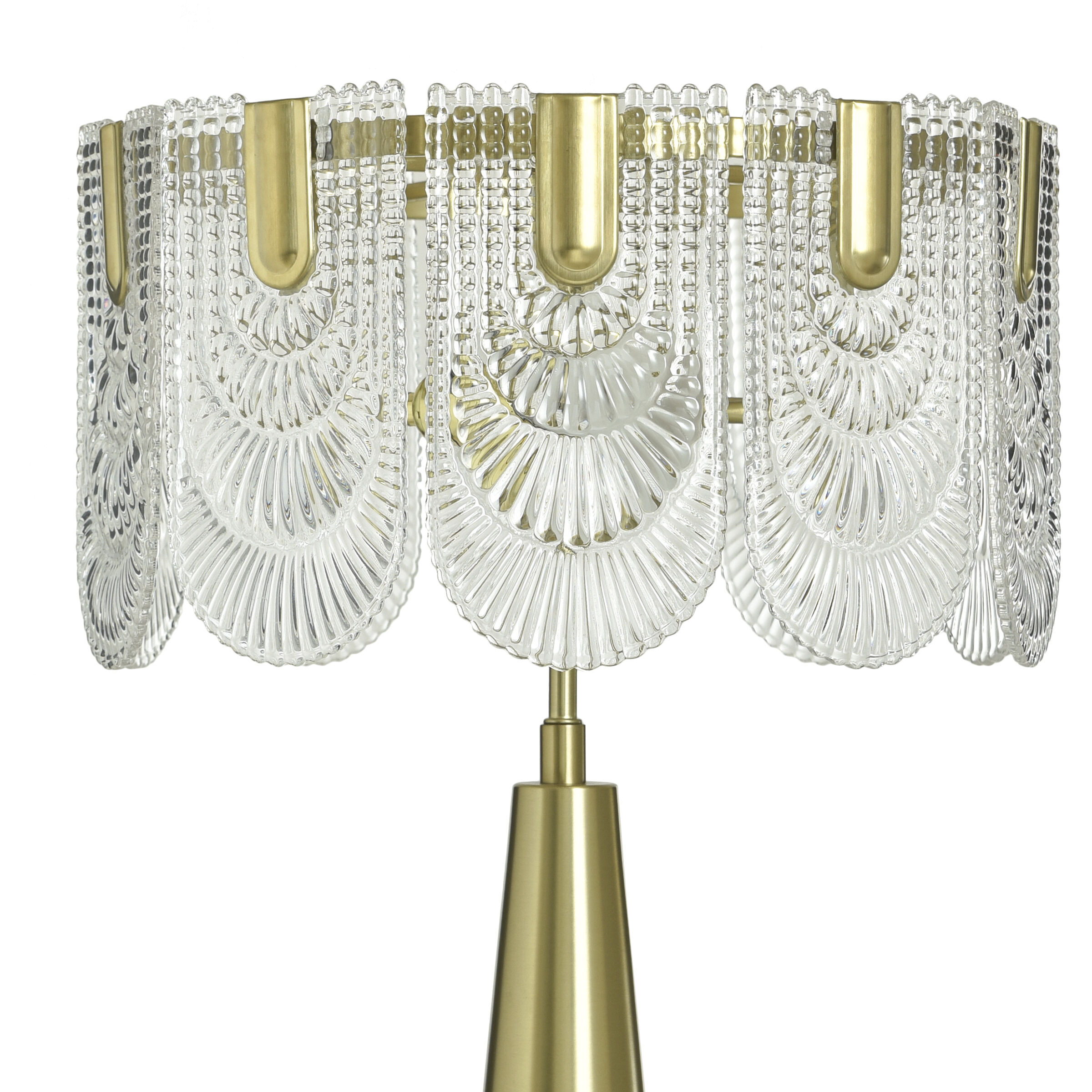 Verena 28 inch 60 watt Polished Brass Table Lamp Portable Light