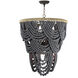 Lorelei 8 Light 24 inch Grey Chandelier Ceiling Light